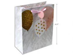 SAC CADEAU MOYEN - BALLONS AVEC PAILLETTES ET MÉTALLISÉS